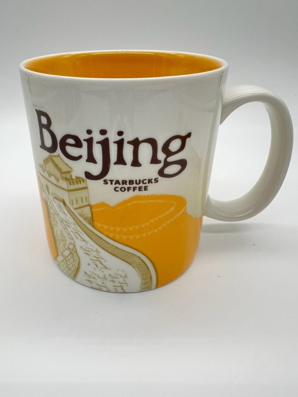 2009 Starbucks Beijing China Collector Series Ceramic Coffee Mug 16 oz NWOT